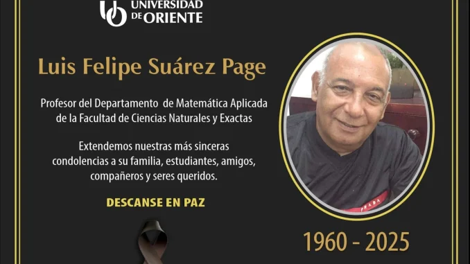 Estudiantes y profesores le rinden homenaje póstumo en la Facultad de Ingeniería Eléctrica al profesor Luis Felipe Suárez Page