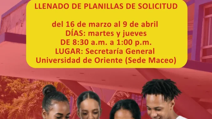 Proceso de Ingreso por Concurso a los estudios universitarios en la Modalidad de Curso Diurno en la UO