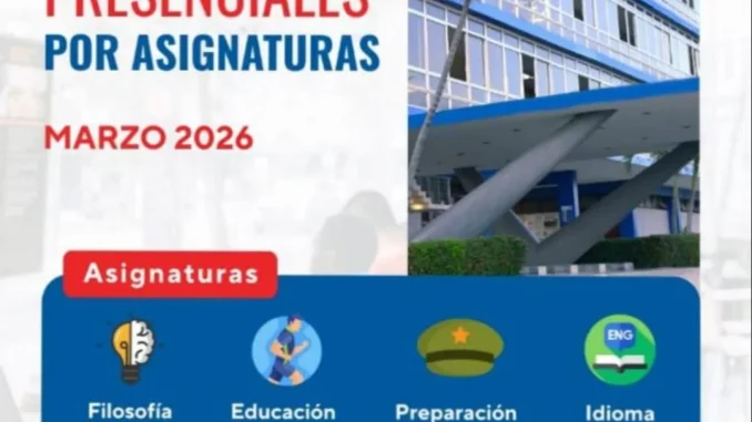 Continúan los encuentros de orientación en las asignaturas para los estudiantes universitarios en el municipio cabecera