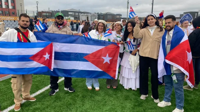 Representación de nuestra Alma Mater Oriental participó en el Festival Mundial de la Juventud 2026